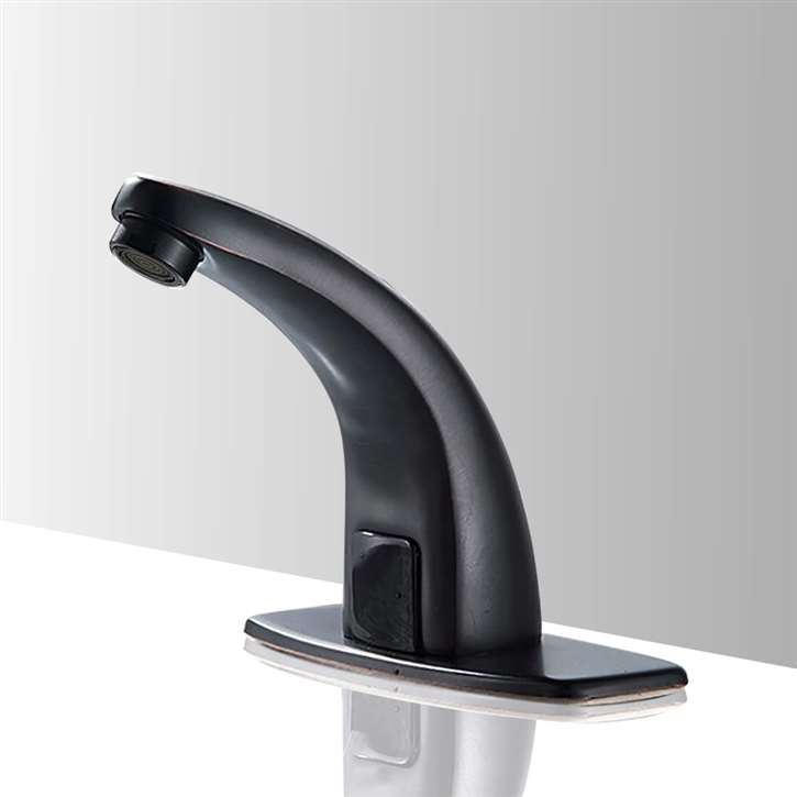 Fontana Melo Automatic Commercial Sensor Dark Oil Rubbed Bronze Commercial Faucet